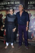 Ratna Pathak Shah, Naseeruddin Shah at the Screening Of Film A Death In The Gunj on 29th May 2017